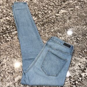 Abercrombie & Fitch - High Rise - Light Blue Super Skinny Jeans